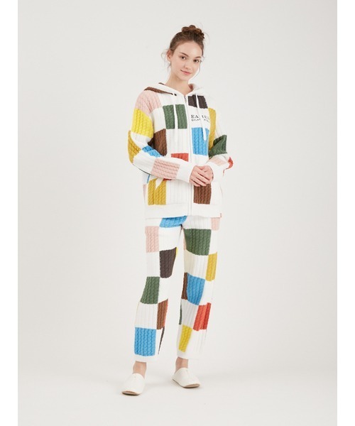 gelato pique（ジェラートピケ）の「【EAMES】エアモコチェックロング