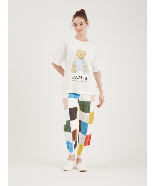 gelato pique（ジェラートピケ）の「【EAMES】エアモコチェックロング