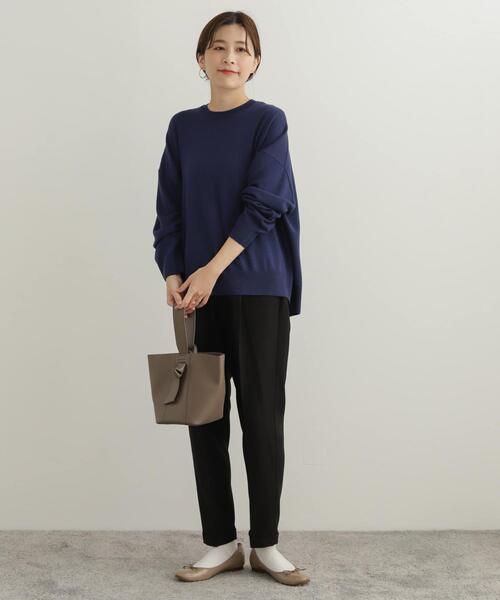 URBAN RESEARCH DOORS(アーバンリサーチドアーズ)の「裏起毛テーパードイージーパンツ(その他パンツ・レディース・モカ/ブラック/チャコールグレー・SMALL/MEDIUM)」の21枚目の写真