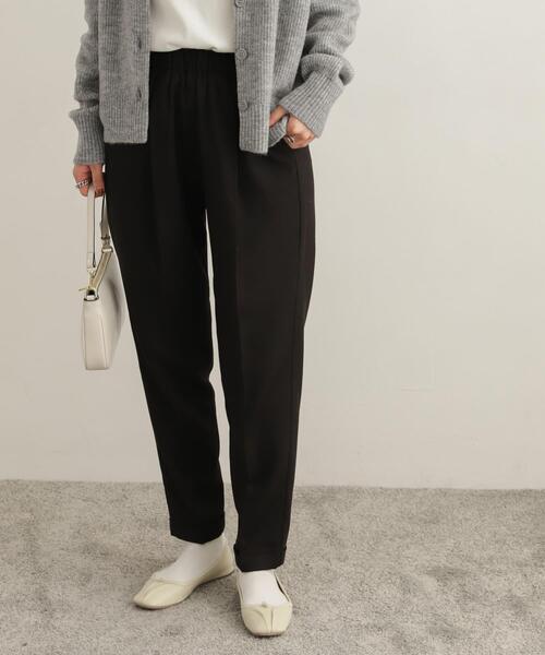 URBAN RESEARCH DOORS(アーバンリサーチドアーズ)の「裏起毛テーパードイージーパンツ(その他パンツ・レディース・モカ/ブラック/チャコールグレー・SMALL/MEDIUM)」の16枚目の写真