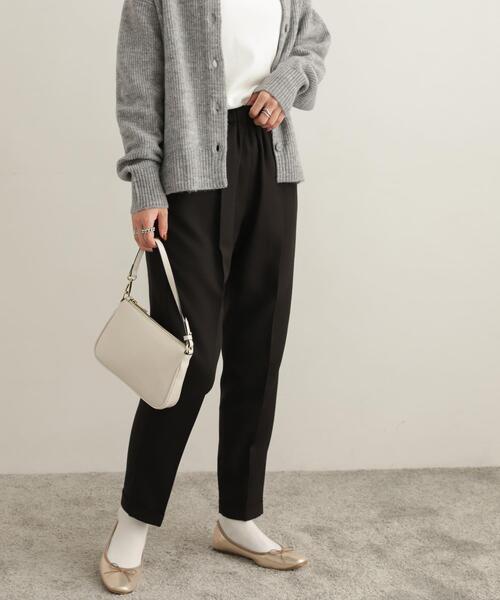 URBAN RESEARCH DOORS(アーバンリサーチドアーズ)の「裏起毛テーパードイージーパンツ(その他パンツ・レディース・モカ/ブラック/チャコールグレー・SMALL/MEDIUM)」の9枚目の写真