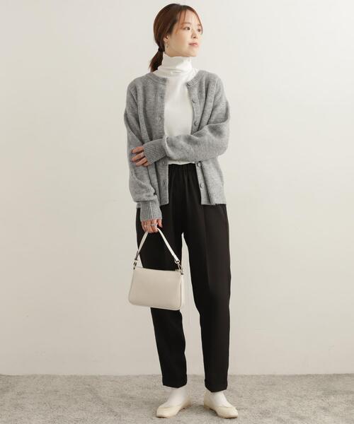 URBAN RESEARCH DOORS(アーバンリサーチドアーズ)の「裏起毛テーパードイージーパンツ(その他パンツ・レディース・モカ/ブラック/チャコールグレー・SMALL/MEDIUM)」の12枚目の写真