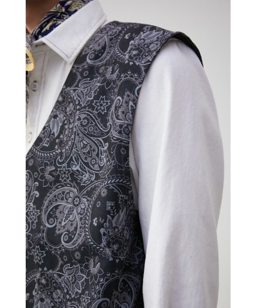 PAISLEY PATTERN VEST/ペイズリーパターンベスト（ベスト）｜AZUL BY MOUSSY（アズールバイマウジー）