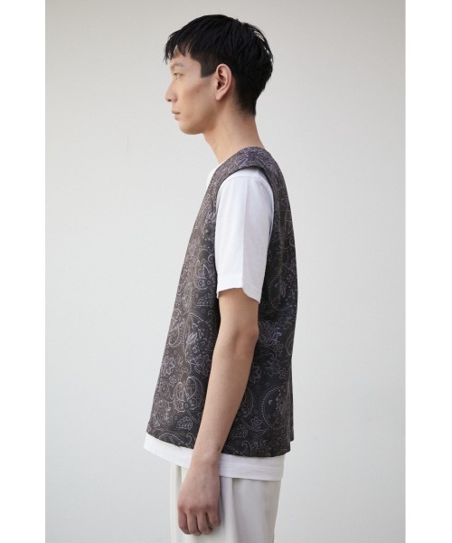 PAISLEY PATTERN VEST/ペイズリーパターンベスト（ベスト）｜AZUL BY MOUSSY（アズールバイマウジー）