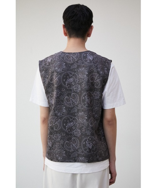 PAISLEY PATTERN VEST/ペイズリーパターンベスト（ベスト）｜AZUL BY MOUSSY（アズールバイマウジー）