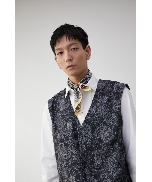 PAISLEY PATTERN VEST/ペイズリーパターンベスト（ベスト）｜AZUL BY MOUSSY（アズールバイマウジー）