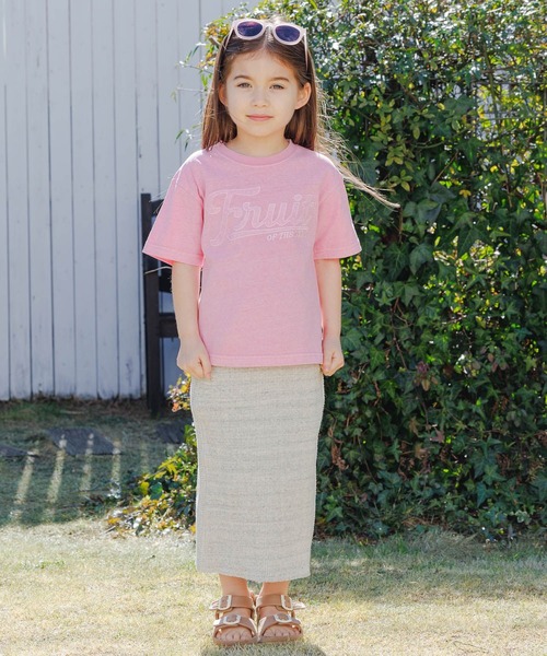 BAYFLOW(ベイフロー)の「リブタイトスカート(KIDS)(スカート・キッズ・ライトグレー/ブラック/ブルー・110cm/120cm/130cm/140cm)」の18枚目の写真
