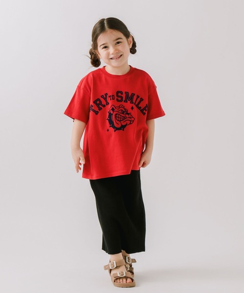 BAYFLOW(ベイフロー)の「リブタイトスカート(KIDS)(スカート・キッズ・ライトグレー/ブラック/ブルー・110cm/120cm/130cm/140cm)」の5枚目の写真