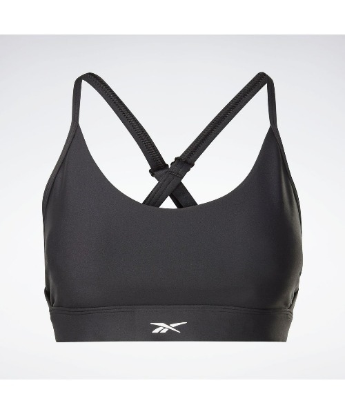 Reebok(リーボック)の「ストラップ スポーツブラ / LUX STRAPPY SPORTS BRA(スポーツブラ・レディース・ホワイト/グリーン/ブラック/ライトグリーン/アッシュブラウン/ブルー/グレイッシュベージュ/ブルーグレー/ピンク・X-SMALL/SMALL/MEDIUM/LARGE/X-LARGE)」の15枚目の写真