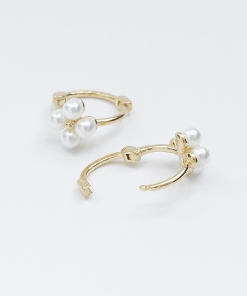 flower（フラワー）の「プチブルームピアス（ピアス（片耳用）・レディース・ゴールド・FREE）」の9枚目の写真