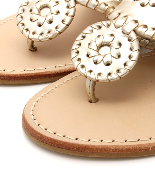 martinique(マルティニーク)の「JACK ROGERS/メタリックカラーサンダル(サンダル・レディース・ゴールド系その他/シルバー系その他・6.5/6/5.5)」の6枚目の写真