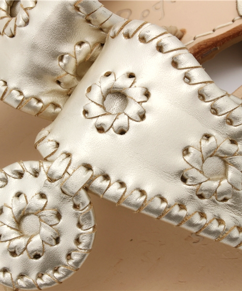 martinique(マルティニーク)の「JACK ROGERS/メタリックカラーサンダル(サンダル・レディース・ゴールド系その他/シルバー系その他・6.5/6/5.5)」の7枚目の写真