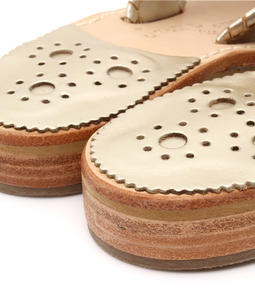 martinique(マルティニーク)の「JACK ROGERS/メタリックカラーサンダル(サンダル・レディース・ゴールド系その他/シルバー系その他・6.5/6/5.5)」の9枚目の写真