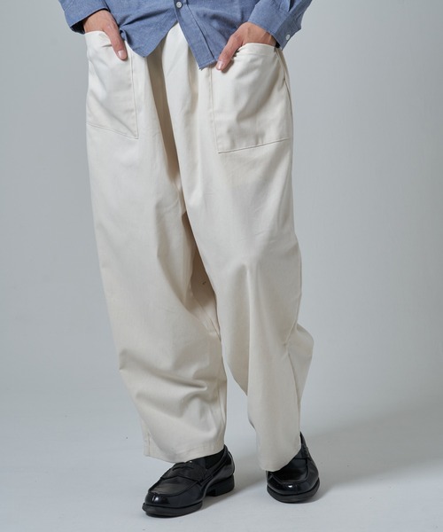 CORISCO（コリスコ）の「バルーンパンツ(M1)（その他パンツ・メンズ・オリーブ/ベージュ/アイボリー/その他3/ネイビー/その他1/その他4/ブラック/インディゴブルー/その他2・LARGE/MEDIUM/X-LARGE）」の2枚目の写真