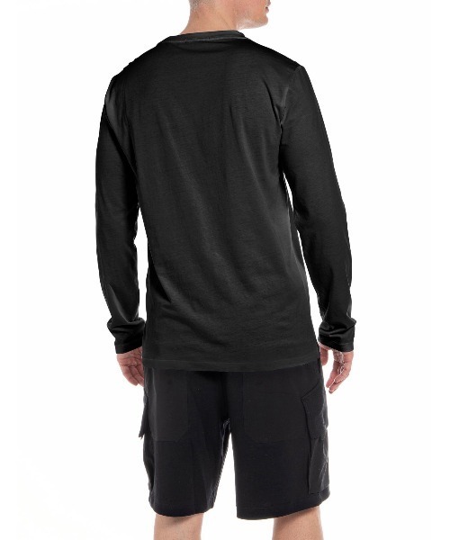 【セール】コットンジャージーロングTシャツ（Tシャツ/カットソー）｜REPLAY（リプレイ） pattayablatt.com