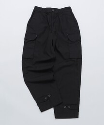 STUDIO ORIBE: ワイド フレンチ カーゴパンツ