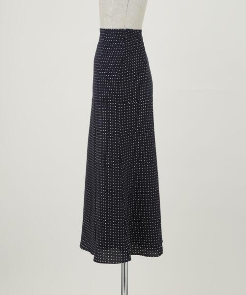 NANO universe(ナノユニバース)の「MEYAME/BEAUTIFUL SKIRT(DOT)(スカート・レディース・ホワイト/ネイビー・0/1)」の15枚目の写真
