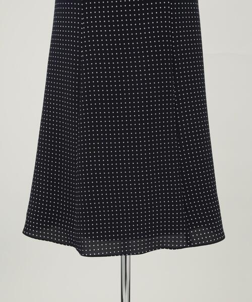 NANO universe(ナノユニバース)の「MEYAME/BEAUTIFUL SKIRT(DOT)(スカート・レディース・ホワイト/ネイビー・0/1)」の18枚目の写真