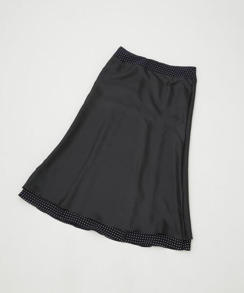 NANO universe(ナノユニバース)の「MEYAME/BEAUTIFUL SKIRT(DOT)(スカート・レディース・ホワイト/ネイビー・0/1)」の21枚目の写真