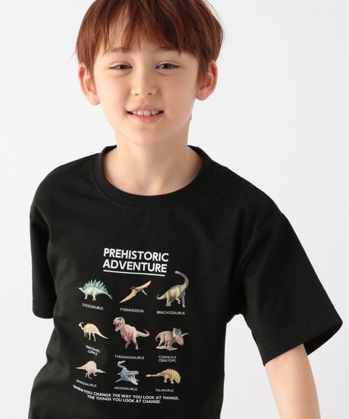 GLOBAL WORK(グローバルワーク)の「ヘビロッTEE/プリント半袖/162595(Tシャツ/カットソー・キッズ・アイボリー/ホワイト/ダークグレー/ホワイト系その他3/その他/チャコールグレー/グレー系その他/オフホワイト/ホワイト系その他2/ライトブルー/ブラック/ホワイト系その他/ベージュ/ベージュ系その他3・100cm/110cm/120cm/140cm/150cm/130cm/160cm)」の8枚目の写真