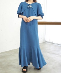 ボレロブラウス×キャミワンピースSET