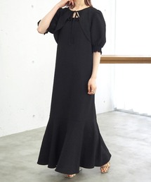 ボレロブラウス×キャミワンピースSET