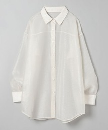 JEANASIS | メタリックシアーシャツLS/194525(シャツ/ブラウス)