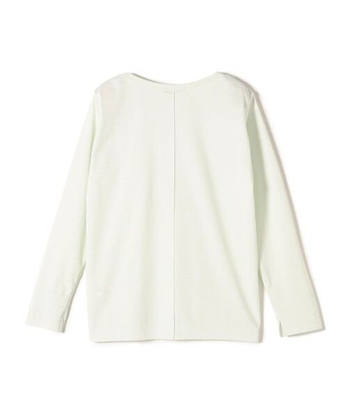 SHIPS Days(シップスデイズ)の「SHIPS Days:セーターマシーン ボートネック プルオーバー(Tシャツ/カットソー・レディース・オフホワイト/ダークグレー/ライトグリーン・ONE SIZE)」の12枚目の写真