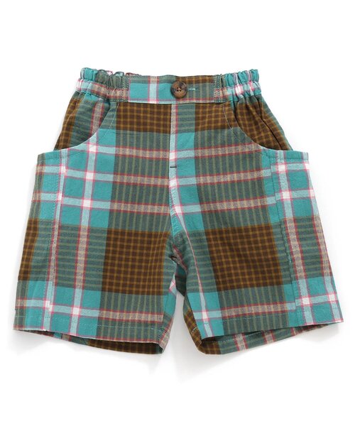 BREEZE(ブリーズ)の「5柄ハーフパンツ_5分丈(その他パンツ・キッズ・イエロー/キナリ/インディゴブルー/ミント/レインボー・130/110/90/80/140/120/100)」の3枚目の写真