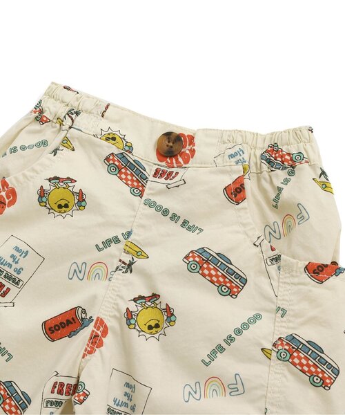 BREEZE(ブリーズ)の「5柄ハーフパンツ_5分丈(その他パンツ・キッズ・イエロー/キナリ/インディゴブルー/ミント/レインボー・130/110/90/80/140/120/100)」の16枚目の写真