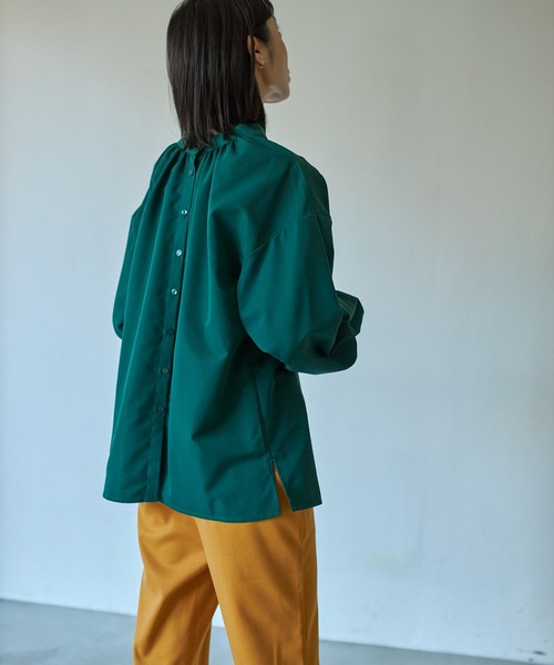 VACANCY(ヴァカンシー)の「長袖ブラウス(シャツ/ブラウス・レディース・ホワイト・FREE)」の3枚目の写真