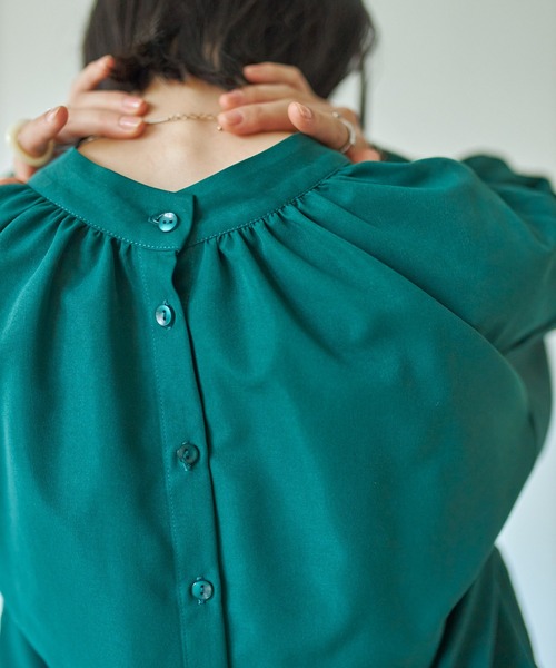 VACANCY(ヴァカンシー)の「長袖ブラウス(シャツ/ブラウス・レディース・ホワイト・FREE)」の6枚目の写真