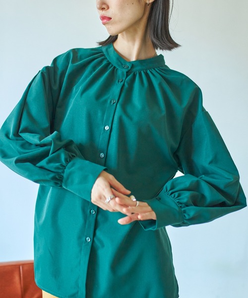 VACANCY(ヴァカンシー)の「長袖ブラウス(シャツ/ブラウス・レディース・ホワイト・FREE)」の7枚目の写真