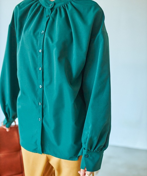 VACANCY(ヴァカンシー)の「長袖ブラウス(シャツ/ブラウス・レディース・ホワイト・FREE)」の8枚目の写真