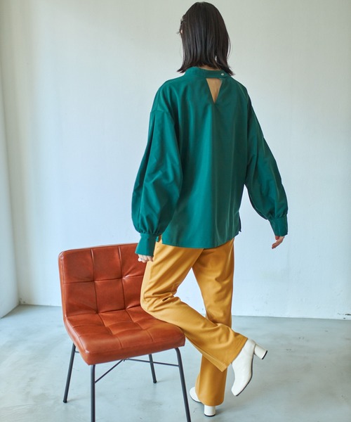 VACANCY(ヴァカンシー)の「長袖ブラウス(シャツ/ブラウス・レディース・ホワイト・FREE)」の9枚目の写真