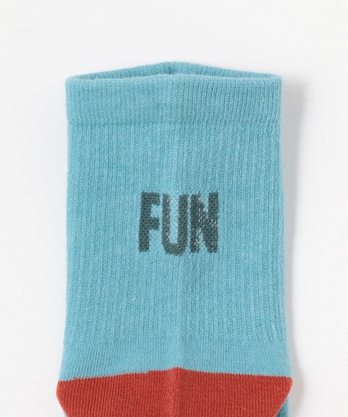 B:MING by BEAMS(ビーミングバイビームス)の「B:MING by BEAMS / バックロゴ ソックス(13~21cm)(ソックス/靴下・キッズ・ライトブルー/カーキ/ホワイト・S 13-15cm/M 16-18cm/L 19-21cm)」の8枚目の写真