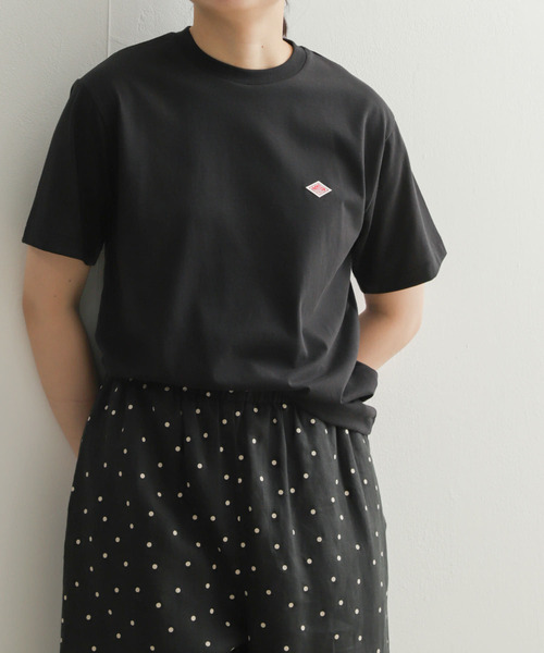 DANTON(ダントン)の「DANTON T/C T-SHIRTS(Tシャツ/カットソー・レディース・ライトブルー/ブラック/ブルー系その他/ベージュ/ホワイト/レッド系その他・X-SMALL)」の11枚目の写真