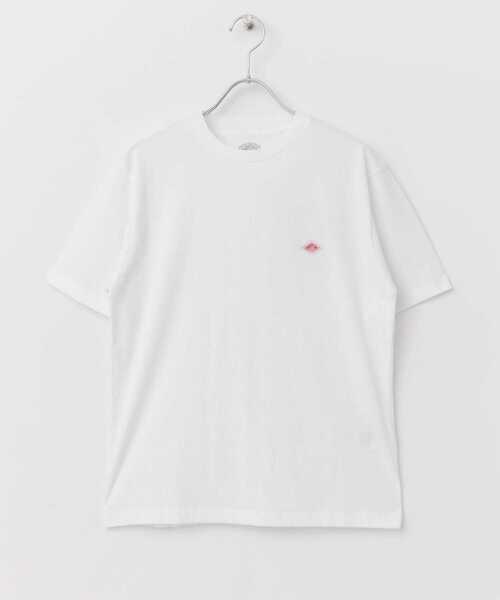 DANTON(ダントン)の「DANTON T/C T-SHIRTS(Tシャツ/カットソー・レディース・ライトブルー/ブラック/ブルー系その他/ベージュ/ホワイト/レッド系その他・X-SMALL)」の16枚目の写真
