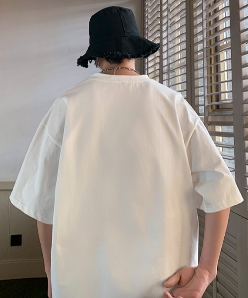 MGV(エムジーヴィー)の「フロントイラストT(Tシャツ/カットソー・メンズ・ブラウン/グリーン/ホワイト/ダークグレー/ブルー/ブラック・MEDIUM/LARGE/X-LARGE)」の9枚目の写真