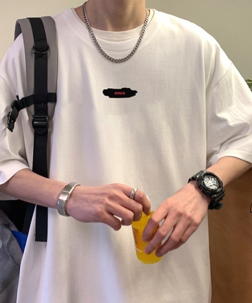 MGV(エムジーヴィー)の「ペイントスタイルロゴTシャツ(Tシャツ/カットソー・メンズ・ブルー/ブラック/ネイビー/イエロー/ホワイト・MEDIUM/LARGE/X-LARGE)」の8枚目の写真