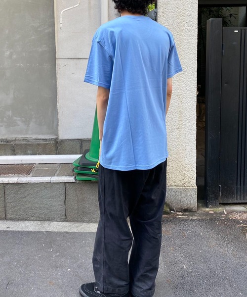 MGV(エムジーヴィー)の「ペイントスタイルロゴTシャツ(Tシャツ/カットソー・メンズ・ブルー/ブラック/ネイビー/イエロー/ホワイト・MEDIUM/LARGE/X-LARGE)」の7枚目の写真