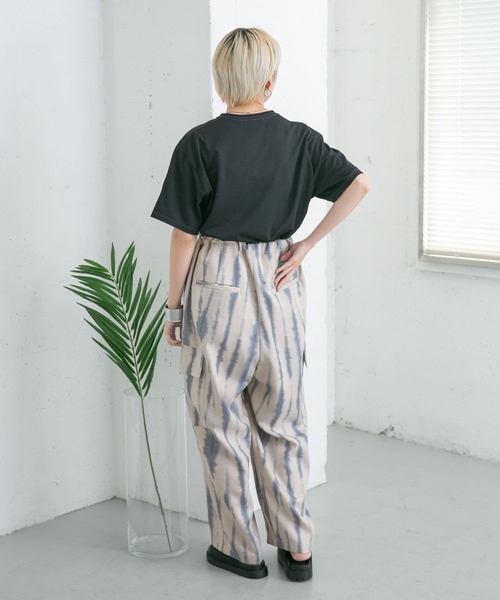 KBF（ケイビーエフ）の「タイダイプリントカーゴパンツ（カーゴパンツ・レディース・ブラウン系その他/ブルー系その他・ONE）」の8枚目の写真