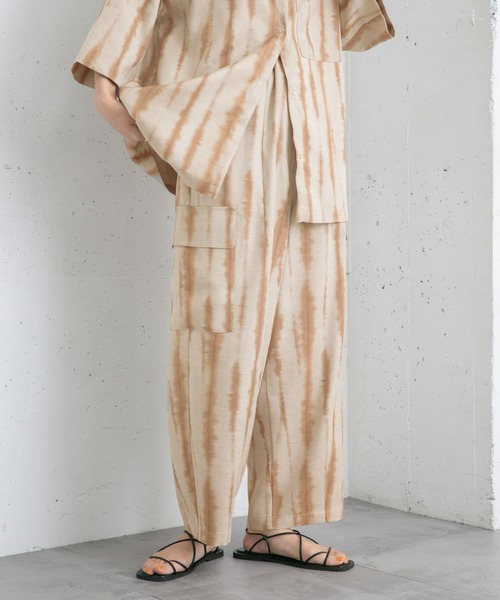 KBF（ケイビーエフ）の「タイダイプリントカーゴパンツ（カーゴパンツ・レディース・ブラウン系その他/ブルー系その他・ONE）」の15枚目の写真