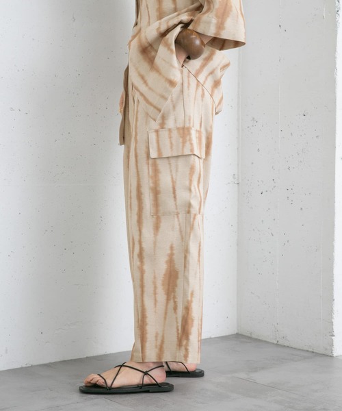 KBF（ケイビーエフ）の「タイダイプリントカーゴパンツ（カーゴパンツ・レディース・ブラウン系その他/ブルー系その他・ONE）」の16枚目の写真