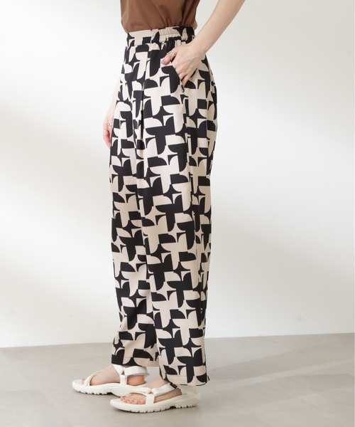 N.（N. Natural Beauty Basic）（エヌエヌナチュラルビューティーベーシック）の「◆リラックスストレートパンツ（デニムパンツ・レディース・ブラック系その他/ドット・MEDIUM）」の14枚目の写真