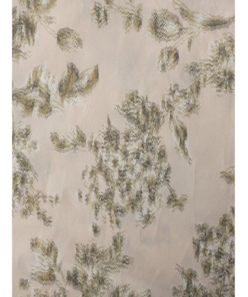 JNBY（ジェーエヌビーワイ）の「Oversized Unique-pattern Stand-collar Polyester Jacket（ブルゾン・レディース・ブラック系その他/ホワイト系その他・36/40）」の9枚目の写真