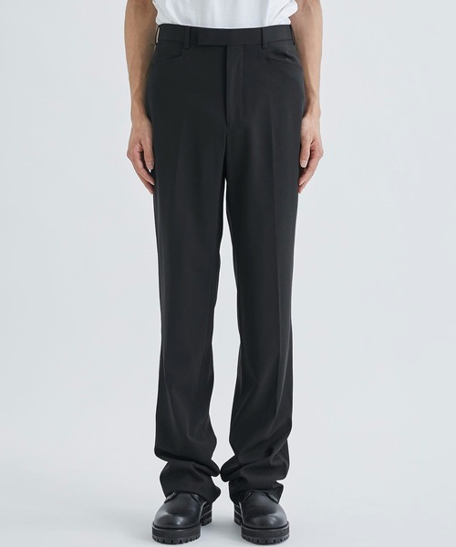 LITTLEBIG（リトルビッグ）の「【LITTLEBIG/リトルビック】Straight Trousers（スラックス・メンズ・ブラック/ベージュ・44/46）」の5枚目の写真