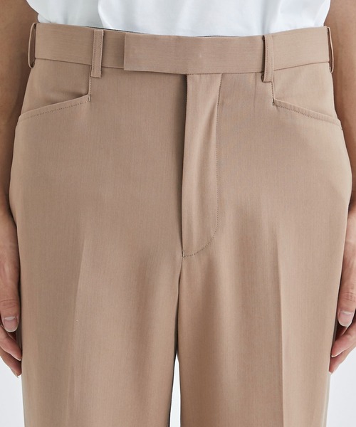 LITTLEBIG（リトルビッグ）の「【LITTLEBIG/リトルビック】Straight Trousers（スラックス・メンズ・ブラック/ベージュ・44/46）」の4枚目の写真