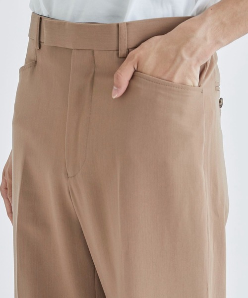 LITTLEBIG（リトルビッグ）の「【LITTLEBIG/リトルビック】Straight Trousers（スラックス・メンズ・ブラック/ベージュ・44/46）」の12枚目の写真