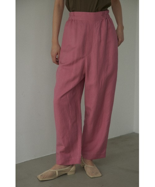 BLACK BY MOUSSY(ブラックバイマウジー)の「cocoon pants(コクーンパンツ)(その他パンツ・レディース・ピンク/ブラック/ブラウン・1/2)」の3枚目の写真